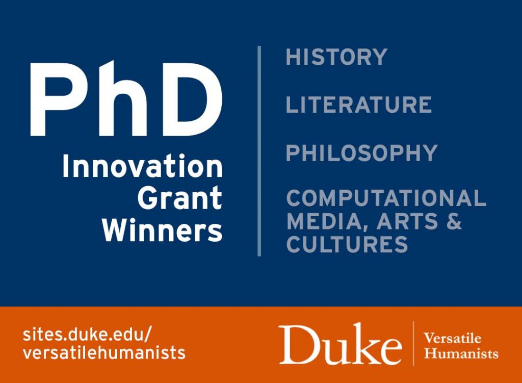 4 Doctoral Programs Receive Grants from VHDuke to Enhance Ph.D