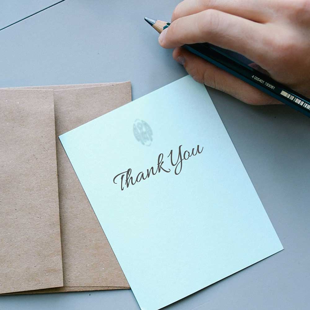 thank-you note
