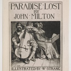 Frontispiece of Paradise Lost
